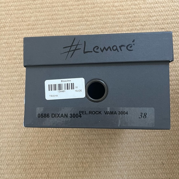 Lamar’s’ Women’s Booties. Open Toe. Size 8 . Color Tan. Made in Italy. New - Picture 7 of 7